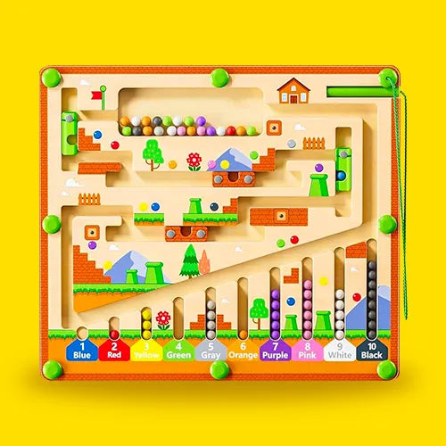 Magnetic Montessori Maze